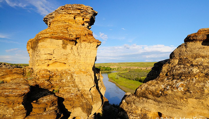 hoodoos, Writing-on-Stone Prov. Park