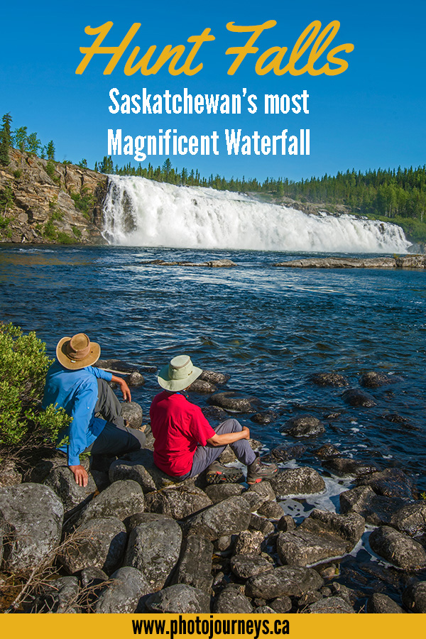 PIN for Hunt Falls Magnificent Waterfall in Saskatchewan