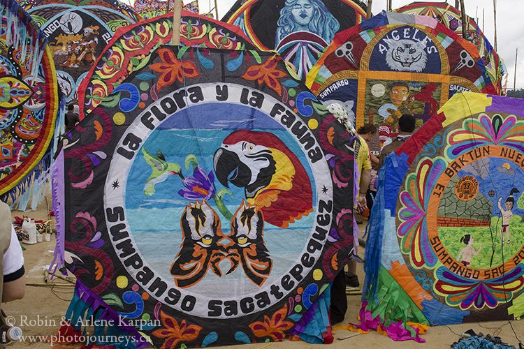 Kite festival, Sumpongo, Guatemala.