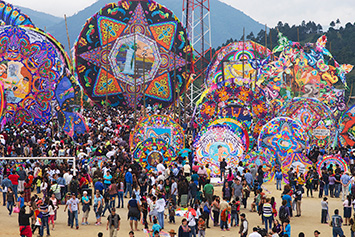 Kite festival, Sumpango, Guatemala.