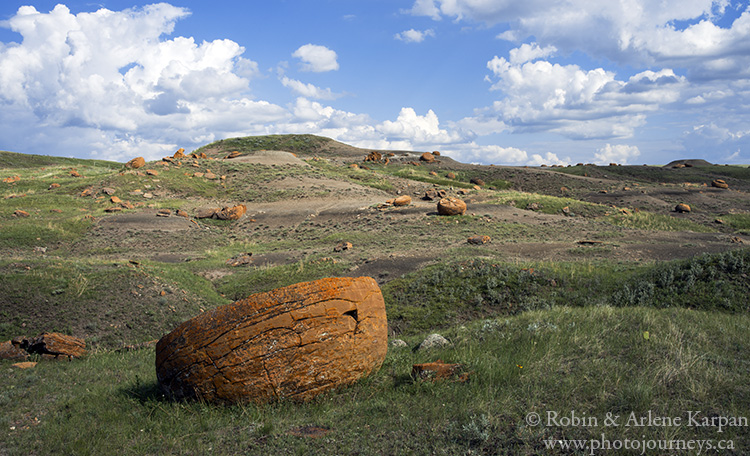 Red Rock Coulee near Medicine Hat, Alberta