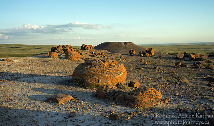 Red Rock Coulee near Medicine Hat, Alberta