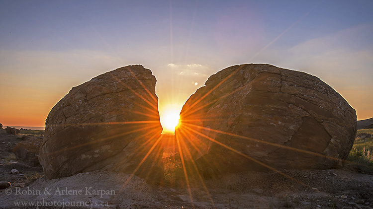 Red Rock Coulee near Medicine Hat, Alberta