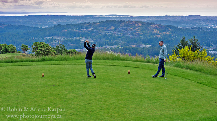 Golfing, Bear Mountain Resort, Victoria