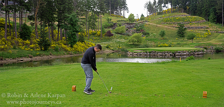 golfing, Bear Mountain Resort, Victoria