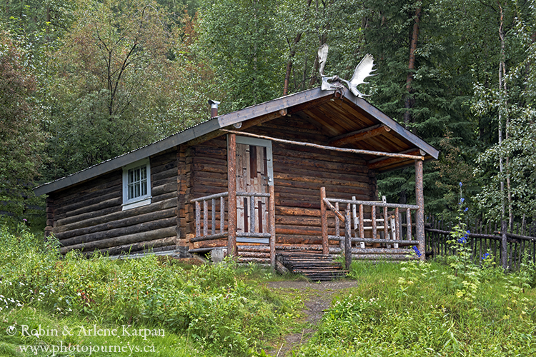 Robert Service cabin, Dawson City, Yukon