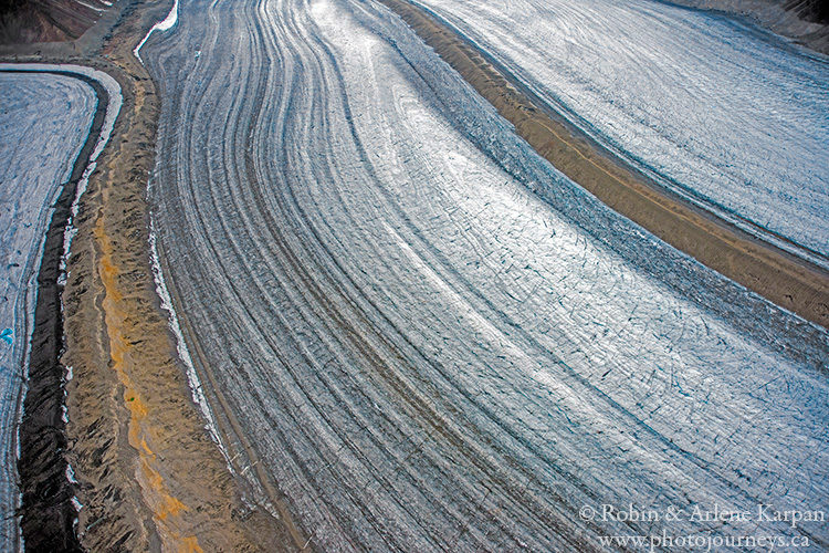 Kaskawulsh Glacier, Kluane National Park, Yukon, Canada.