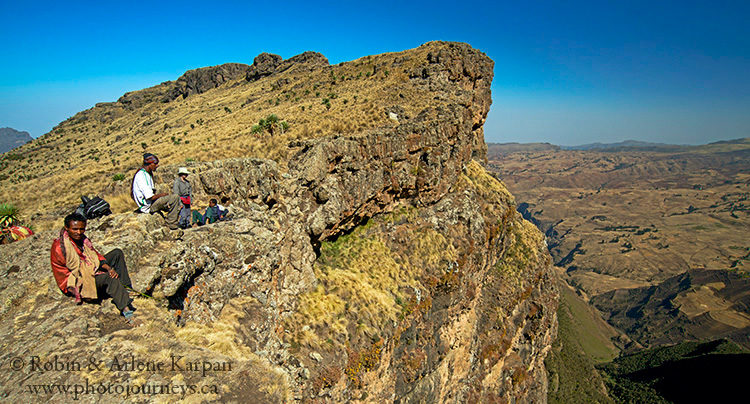 Simien Mountains, Ethiopia from photojourneys.ca