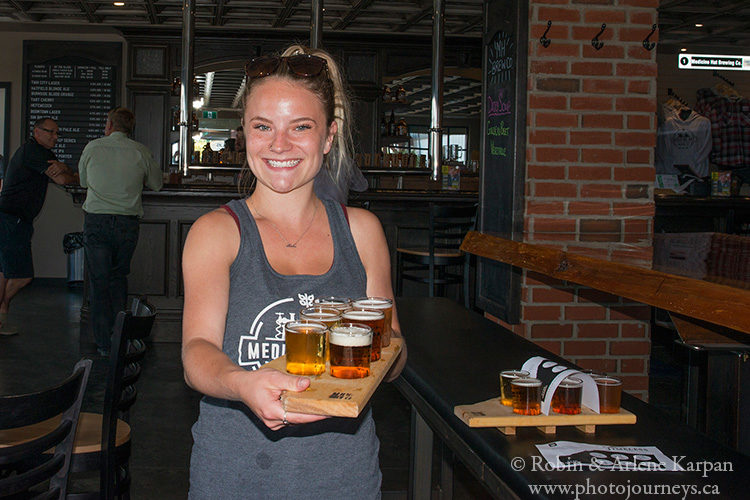 beer tasting, Medicine Hat on photojourneys.ca