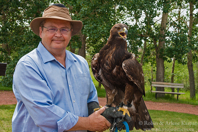 Alberta Birds of Prey Centre in Coaldale, Alberta