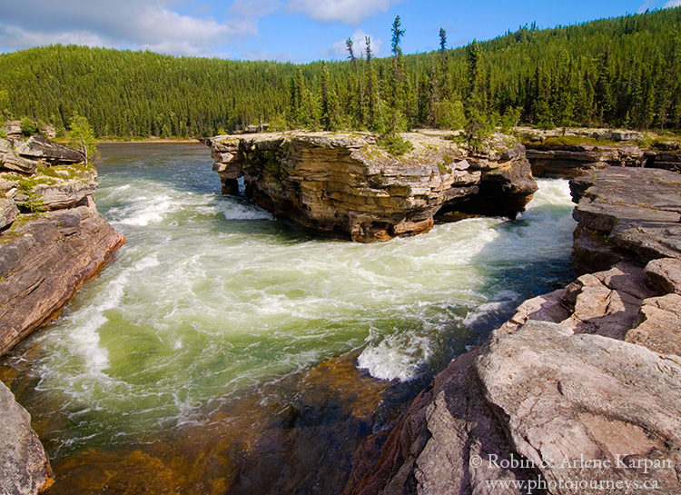 Manitou Falls, Fond du Lac River