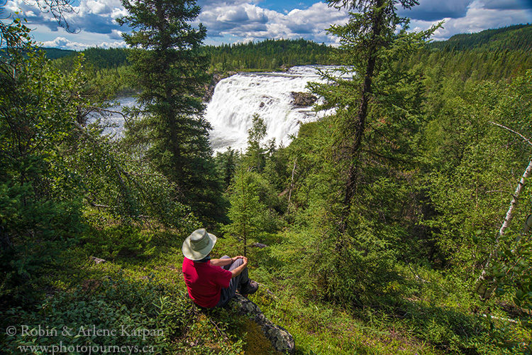 Hunt Falls, Grease River, Saskatchewan