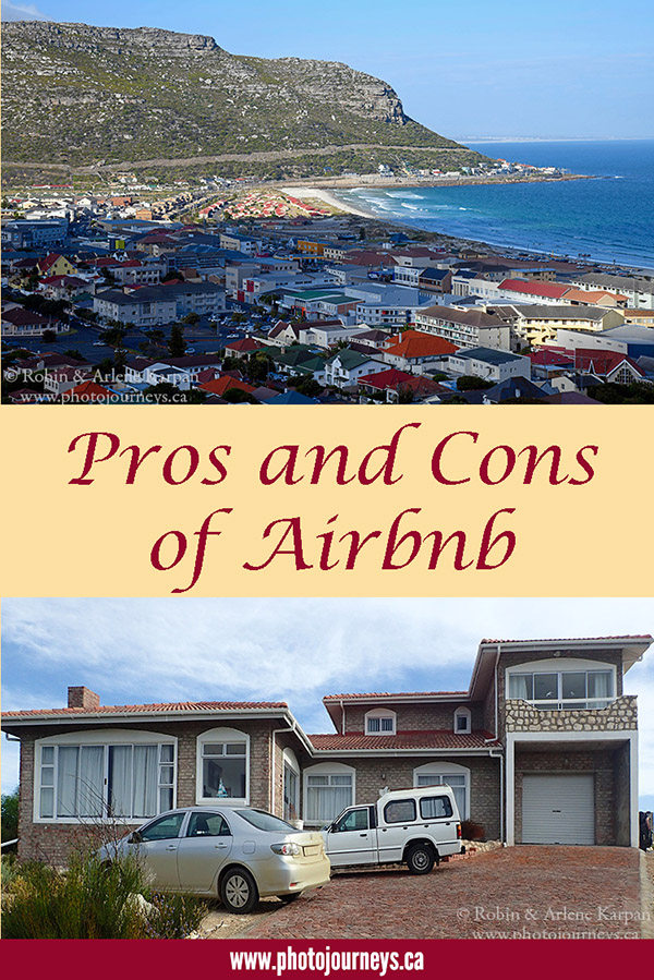 PIN for posting Pros and Cons of Airbnb on Photojourneys.ca