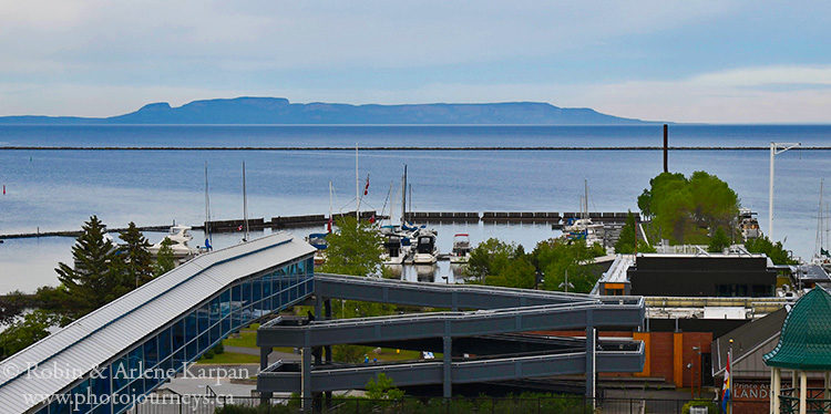 View of sleeping giant, Thunder Bay