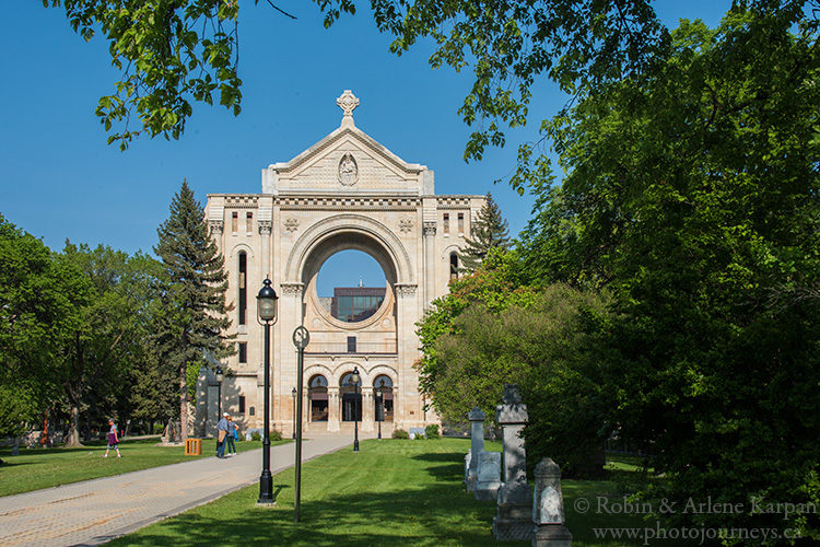 St. Boniface Cathedral, Winnipeg, MB, Canada