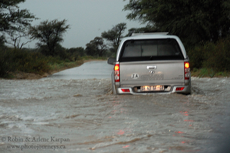 Flood, Kalahari Desert