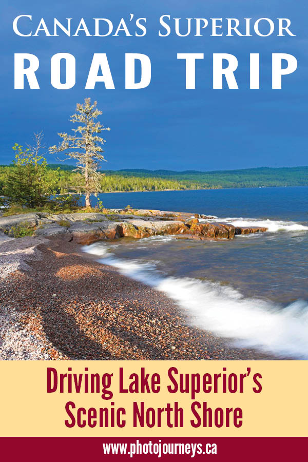 PIN for Canada's Superior Road Trip on Photojourneys.ca