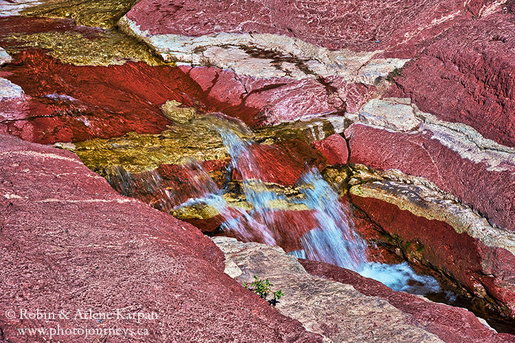 Waterton Lakes National Park, Red Rock Canyon