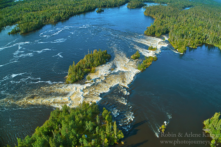 Robertson Falls, Churchill River, Saskatchewan