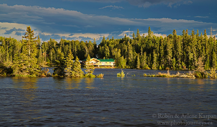 Twin Falls Lodge, Churchill River, northern Saskatchewan