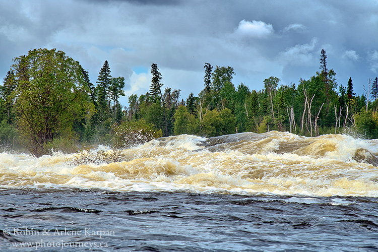 Robertson Falls, Churchill River, Saskatchewan