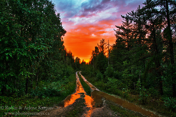 Sunset, Saskatchewan