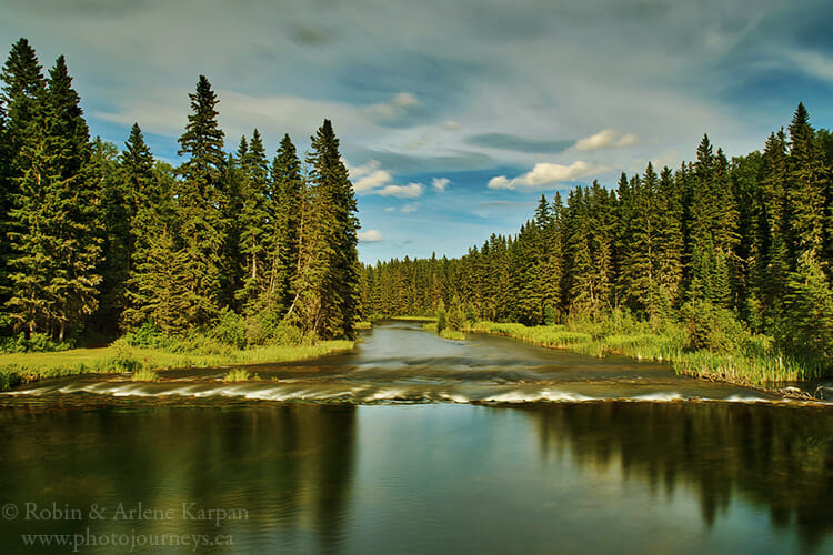 Waskesiu River, Saskatchewan