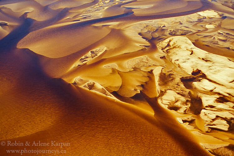 Sand in the William River, Saskatchewan