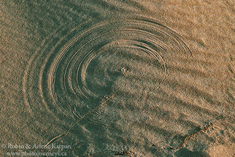 Sand circles