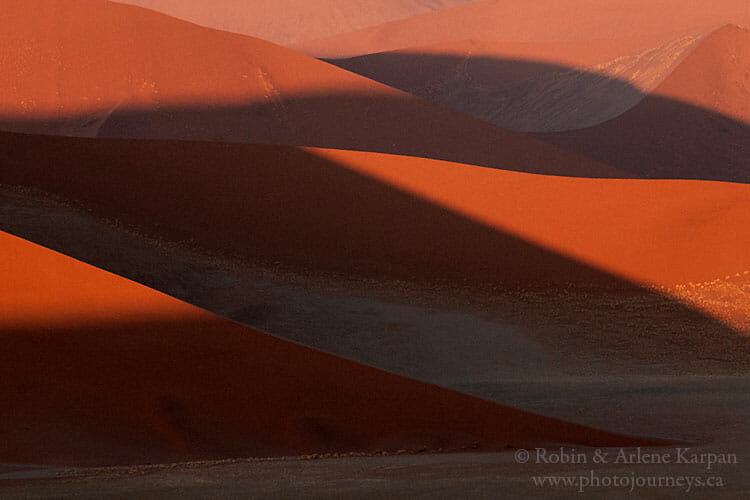 Sand dunes, Namibia