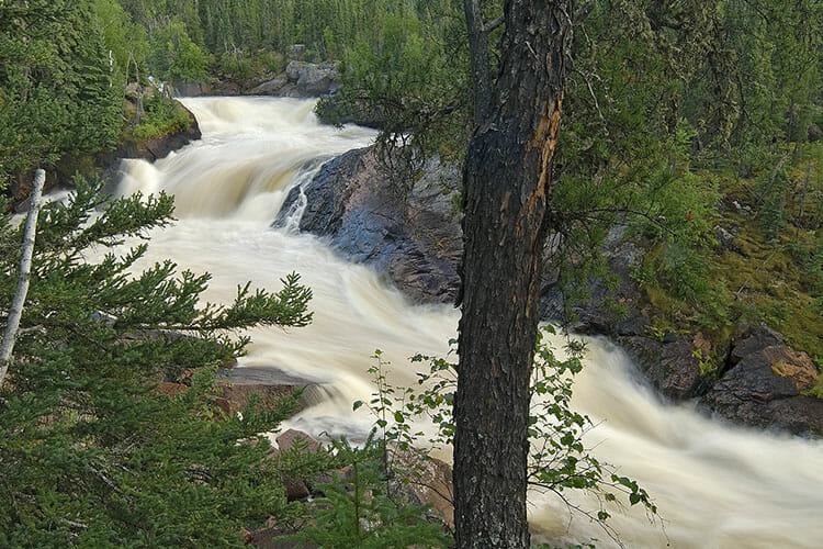 Smoothrock Falls, Clearwater River, Saskatchewan