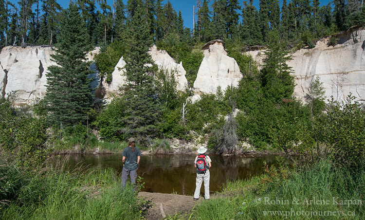 Nipekamew Sand Cliffs, Saskatchewan