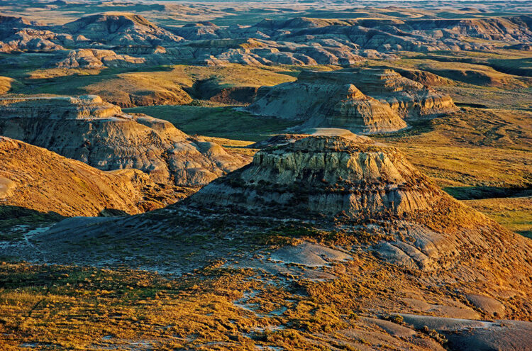 Rock Creek Badlands, Grasslands National Park, Saskatchewan.
