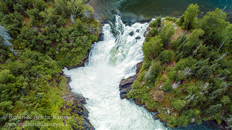 Nistowiak Falls, Rapid River, Saskatchewan