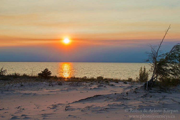 Smoke, Lake Athabasca, SK