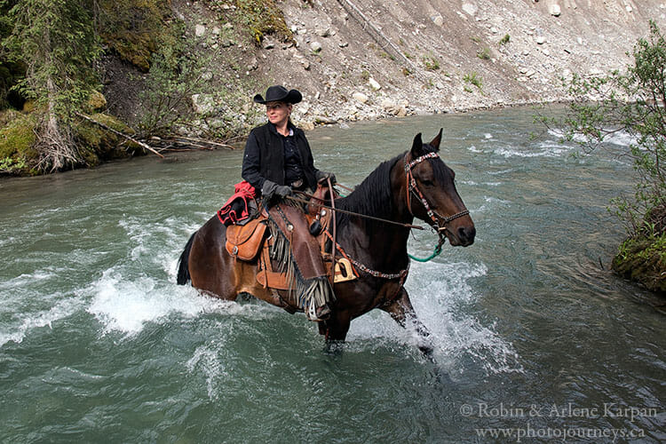 Horseback riding, Banff National Park