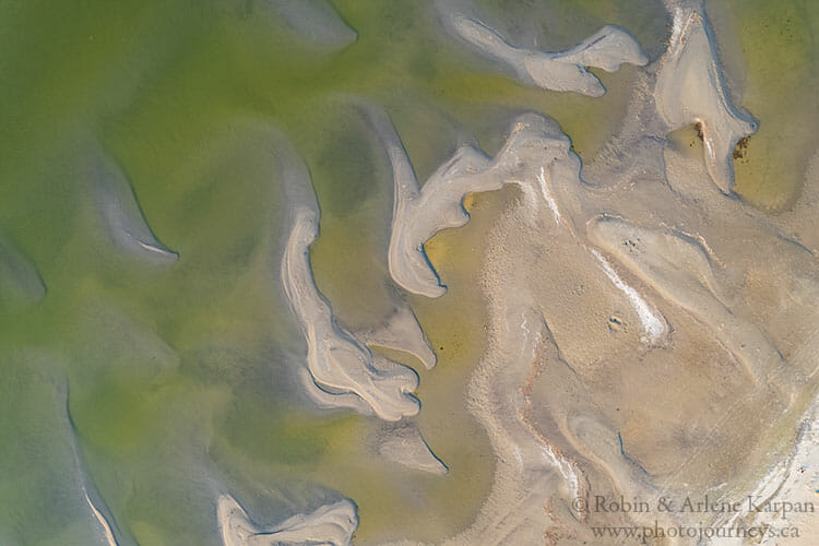 Good Spirit Lake using drone, Saskatchewan