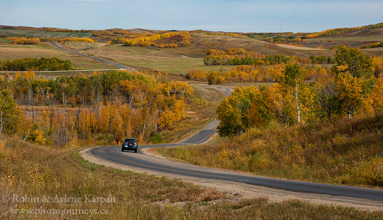 Fall colours, Saskatchewan