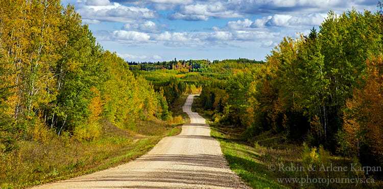 Fall colours, Saskatchewan