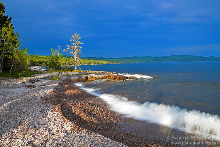 Rainbow Falls Provincial Park Campground, Ontario