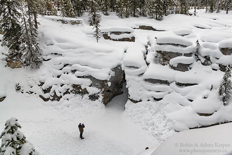 Natural bridge, Yoho National Park, British Columbia