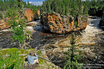 Skull Canyon, Clearwater River, Saskatchewan