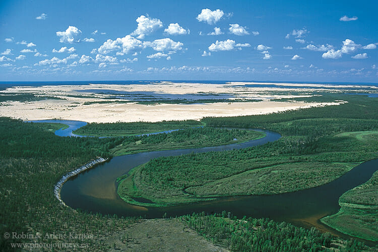 MacFarlane River, Athabasca Sand Dunes, Saskatchewan | Photojourneys.ca