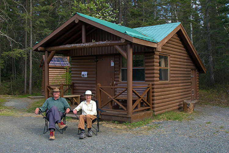 Cabin, Aiguebelle National Park, Quebec