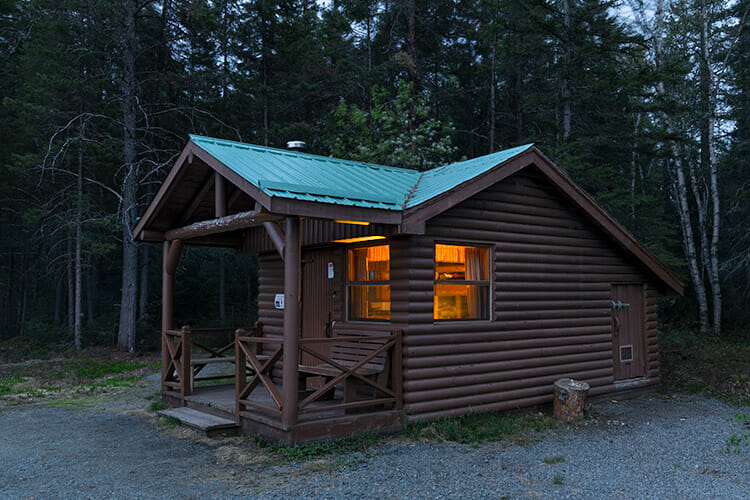 Rustic Cabin, Aiguebelle National Park, Quebec