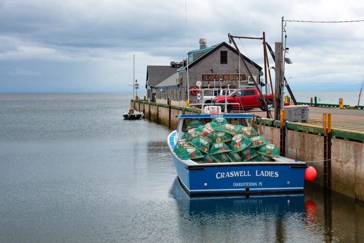 The wharf at Victoria-by-the-Sea, Prince Edward Island
