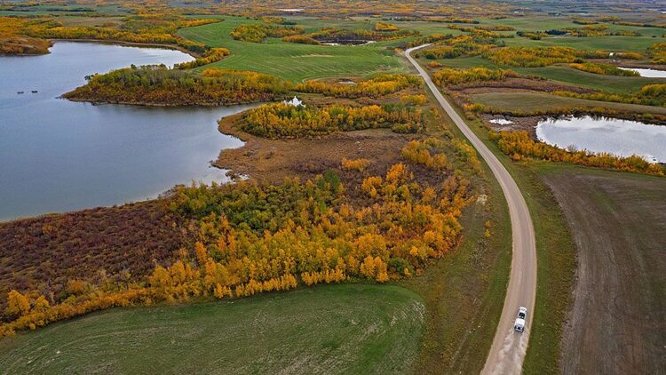 Thickwood Hills, Saskatchewan, fall colours