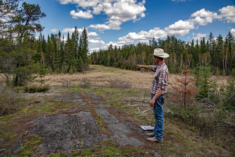 UFO landing site, Whiteshell Provincial Park, Manitoba