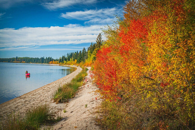Favorite landscape photo of Namekus Lake, Prince Albert National Park, Saskatchewan on Photojourneys