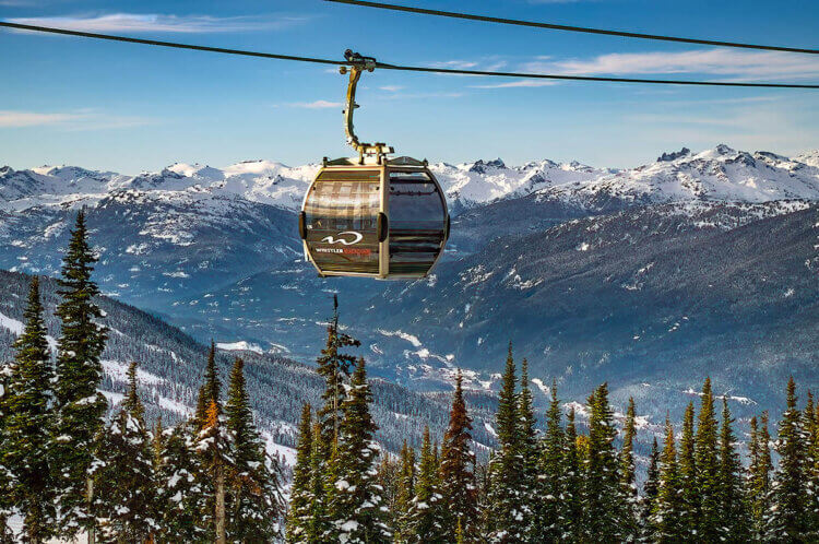 Gondola, Whistler Mountain, BC